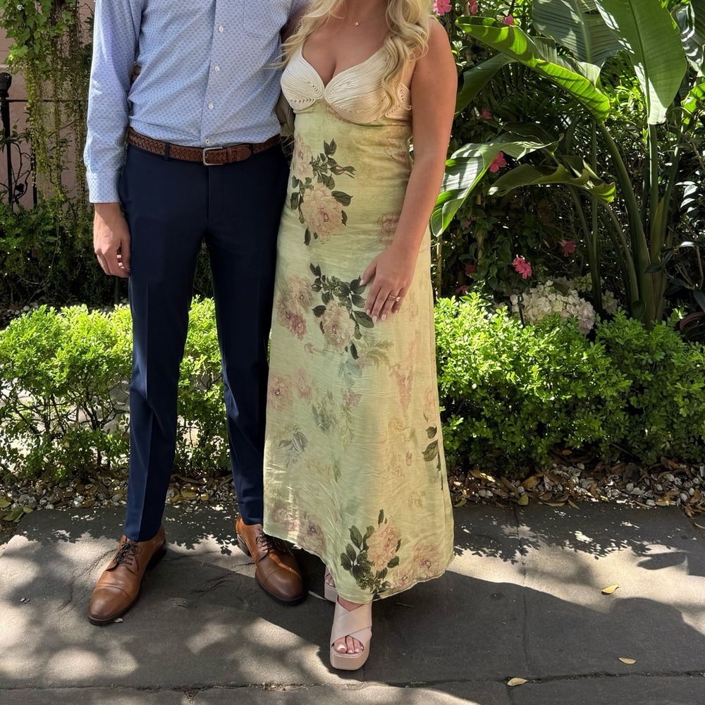 Geisha designs floral maxi slip dress - Picture 3 of 7